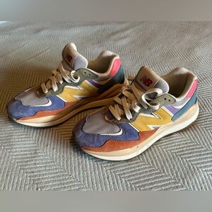 New Balance 57/40 Women’s Size 6.5 Sneakers Grey Blue Silver Purple